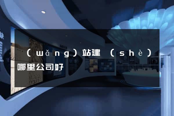網(wǎng)站建設(shè)哪里公司好