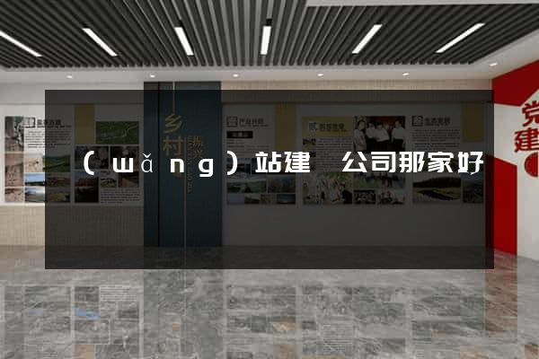 網(wǎng)站建設公司那家好