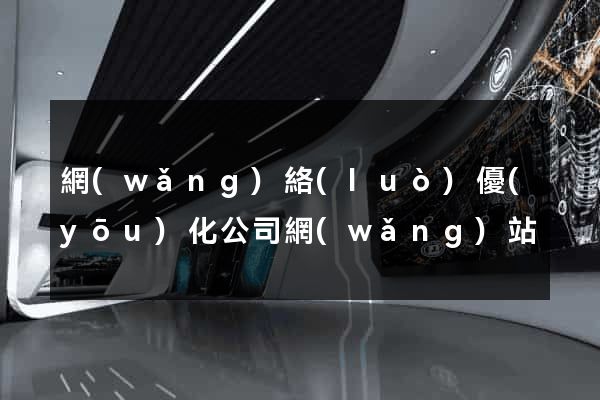 網(wǎng)絡(luò)優(yōu)化公司網(wǎng)站