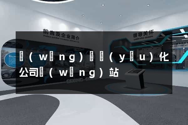 網(wǎng)絡優(yōu)化公司網(wǎng)站