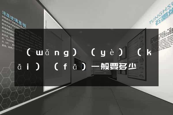 網(wǎng)頁(yè)開(kāi)發(fā)一般要多少錢