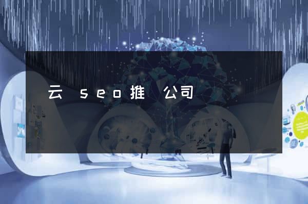縉云縣seo推廣公司