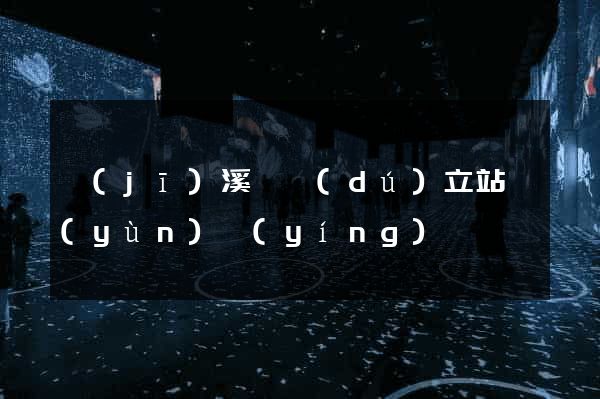 績(jī)溪縣獨(dú)立站運(yùn)營(yíng)