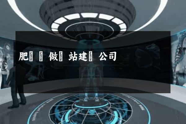 肥東縣做網站建設公司