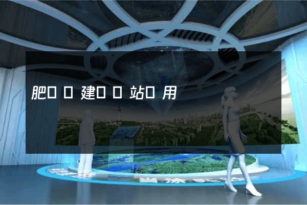肥東縣建個網站費用