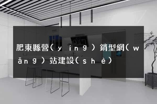 肥東縣營(yíng)銷型網(wǎng)站建設(shè)