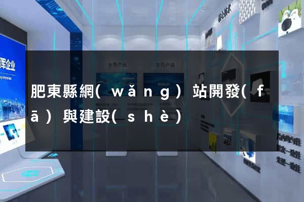 肥東縣網(wǎng)站開發(fā)與建設(shè)