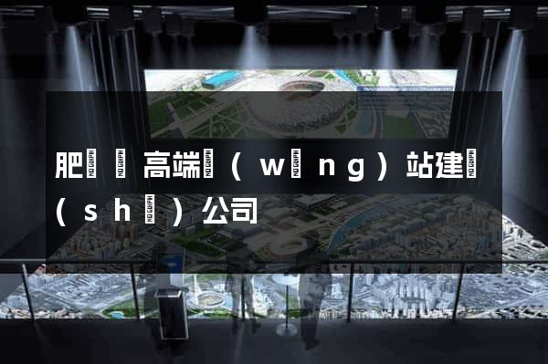 肥東縣高端網(wǎng)站建設(shè)公司