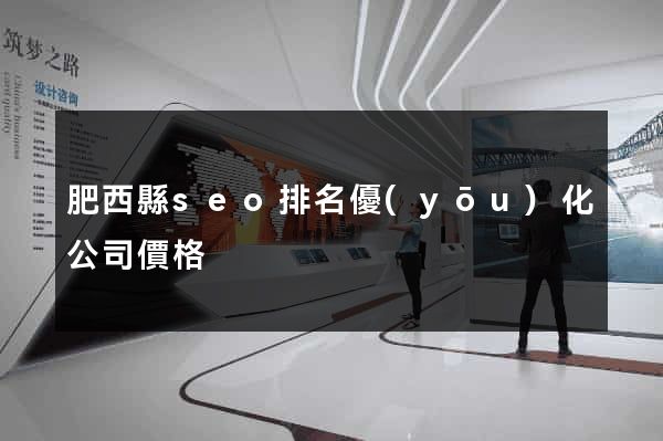 肥西縣seo排名優(yōu)化公司價格