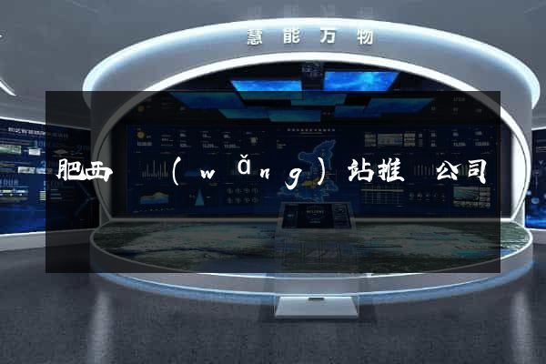 肥西縣網(wǎng)站推廣公司