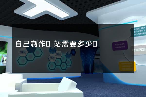 自己制作網站需要多少錢