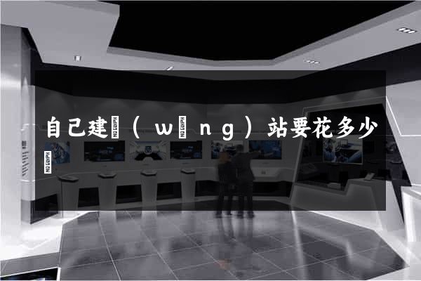 自己建網(wǎng)站要花多少錢