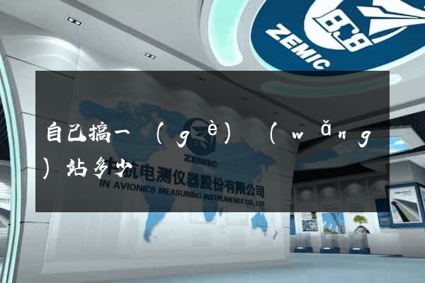自己搞一個(gè)網(wǎng)站多少錢