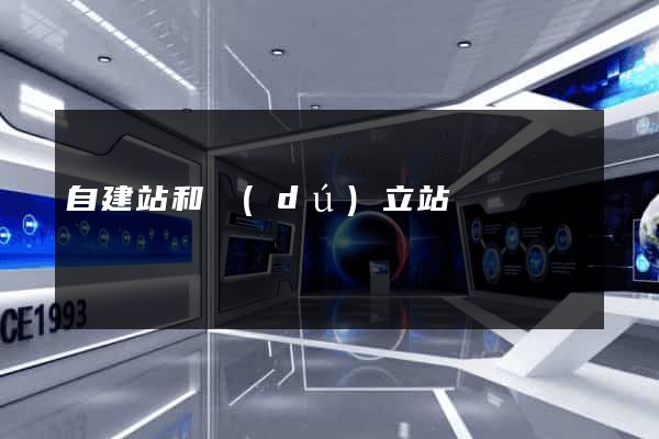 自建站和獨(dú)立站