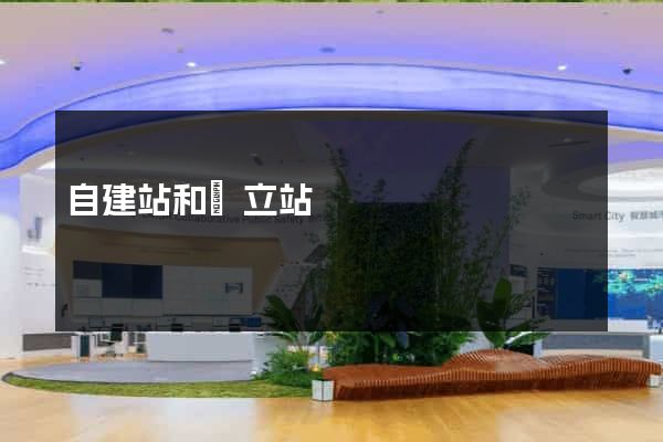 自建站和獨立站