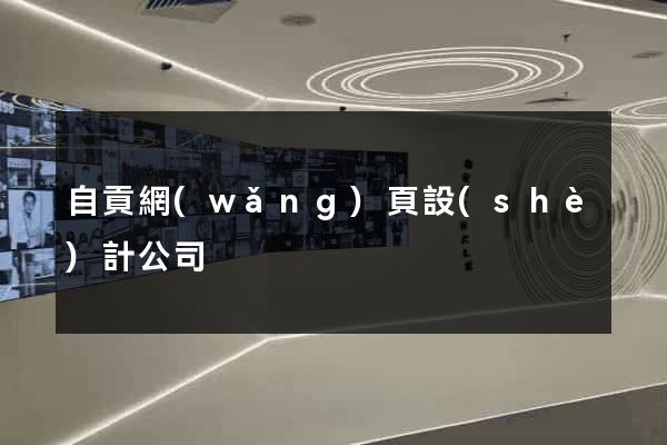 自貢網(wǎng)頁設(shè)計公司