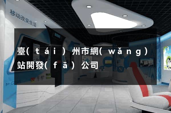 臺(tái)州市網(wǎng)站開發(fā)公司