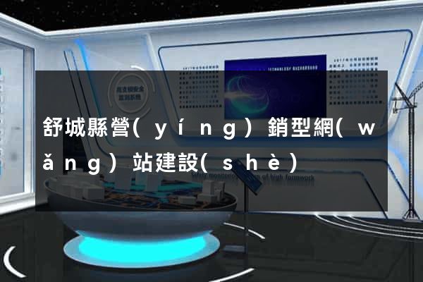 舒城縣營(yíng)銷型網(wǎng)站建設(shè)