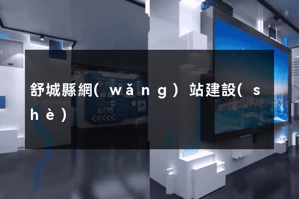 舒城縣網(wǎng)站建設(shè)