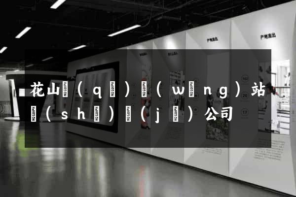 花山區(qū)網(wǎng)站設(shè)計(jì)公司