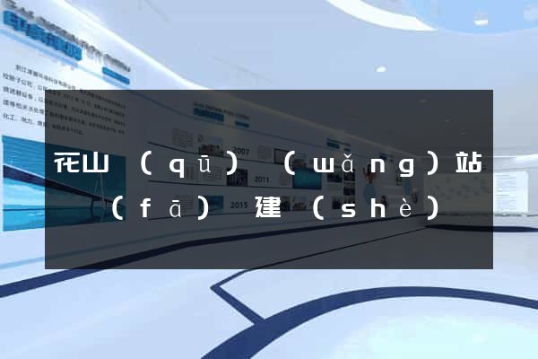 花山區(qū)網(wǎng)站開發(fā)與建設(shè)