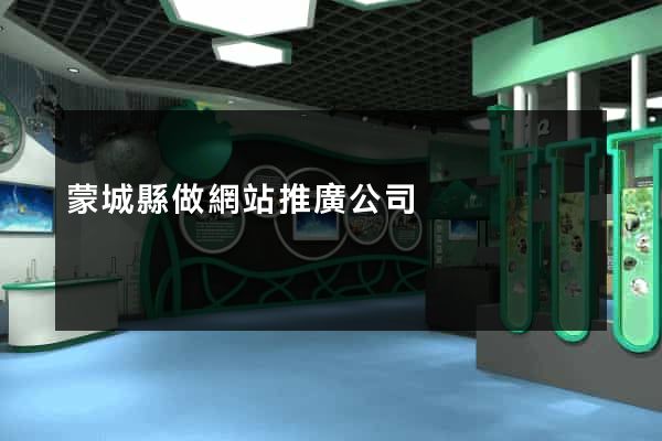 蒙城縣做網站推廣公司