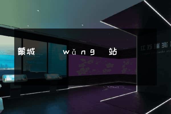 蒙城縣網(wǎng)站營銷