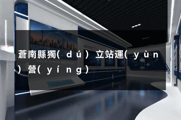 蒼南縣獨(dú)立站運(yùn)營(yíng)