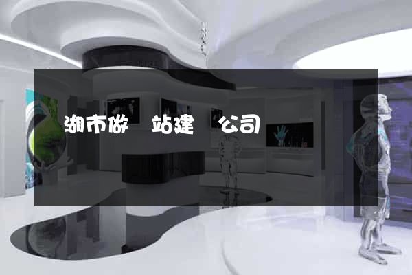 蕪湖市做網站建設公司