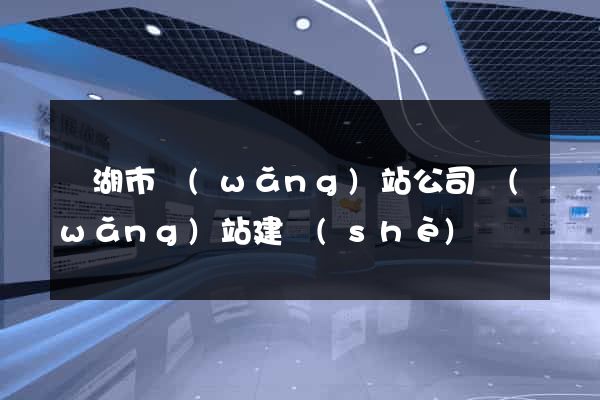 蕪湖市網(wǎng)站公司網(wǎng)站建設(shè)