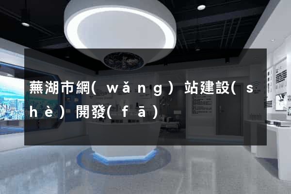 蕪湖市網(wǎng)站建設(shè)開發(fā)