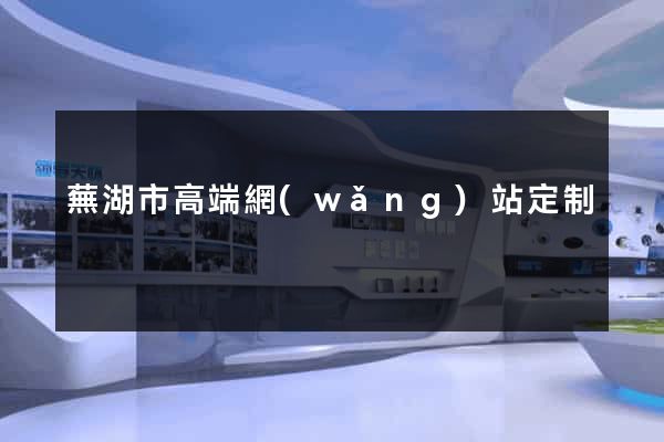 蕪湖市高端網(wǎng)站定制