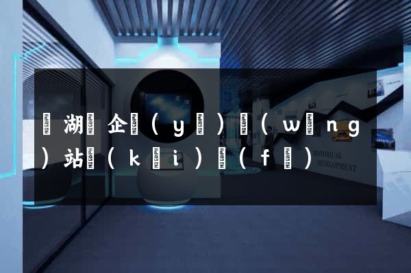 蕪湖縣企業(yè)網(wǎng)站開(kāi)發(fā)
