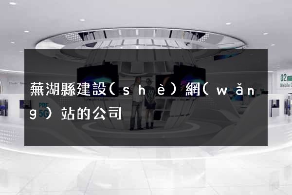 蕪湖縣建設(shè)網(wǎng)站的公司