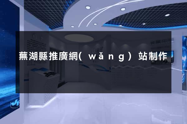 蕪湖縣推廣網(wǎng)站制作