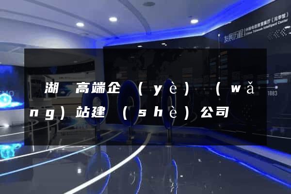蕪湖縣高端企業(yè)網(wǎng)站建設(shè)公司