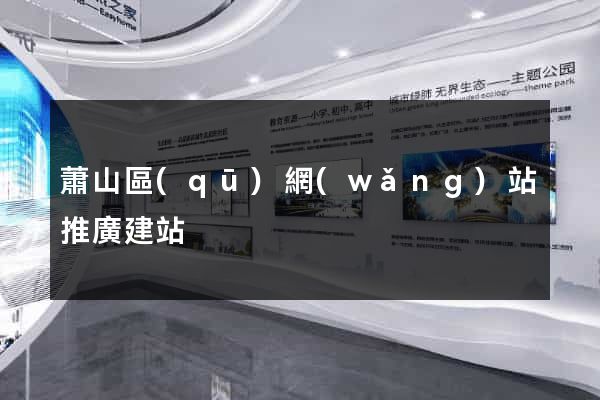 蕭山區(qū)網(wǎng)站推廣建站