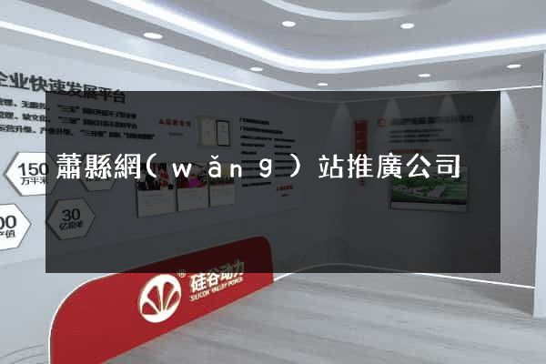 蕭縣網(wǎng)站推廣公司