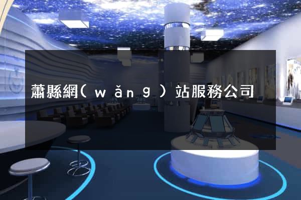 蕭縣網(wǎng)站服務公司
