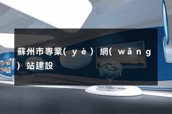 蘇州市專業(yè)網(wǎng)站建設