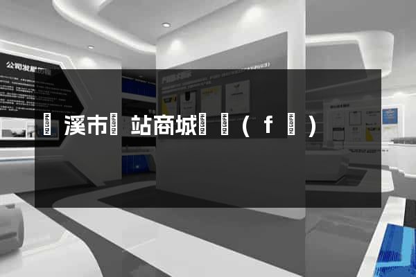 蘭溪市網站商城開發(fā)