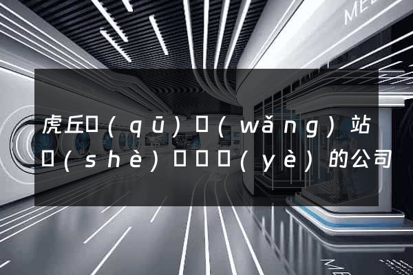 虎丘區(qū)網(wǎng)站設(shè)計專業(yè)的公司