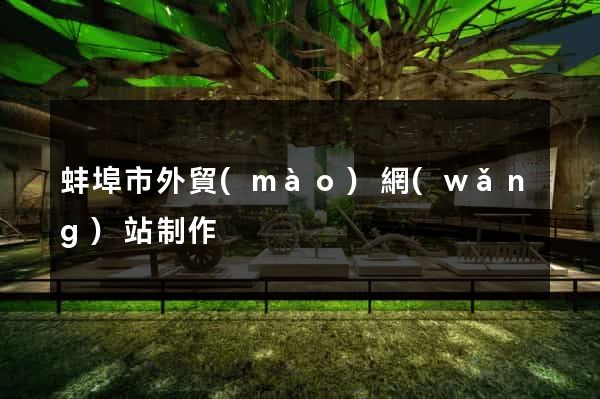 蚌埠市外貿(mào)網(wǎng)站制作