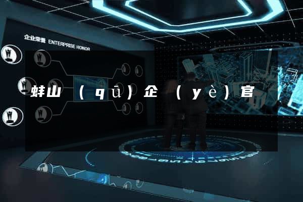 蚌山區(qū)企業(yè)官網設計