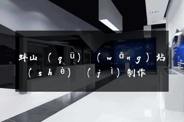 蚌山區(qū)網(wǎng)站設(shè)計(jì)制作