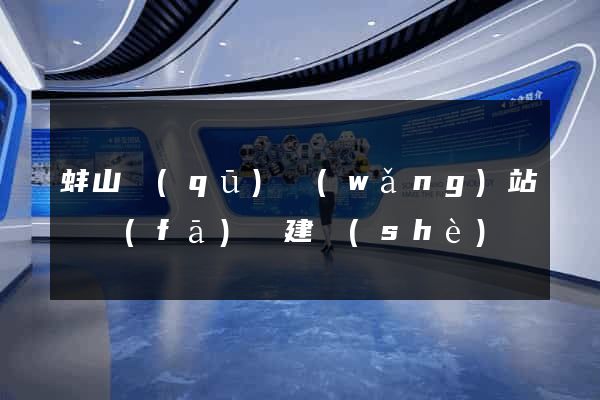 蚌山區(qū)網(wǎng)站開發(fā)與建設(shè)