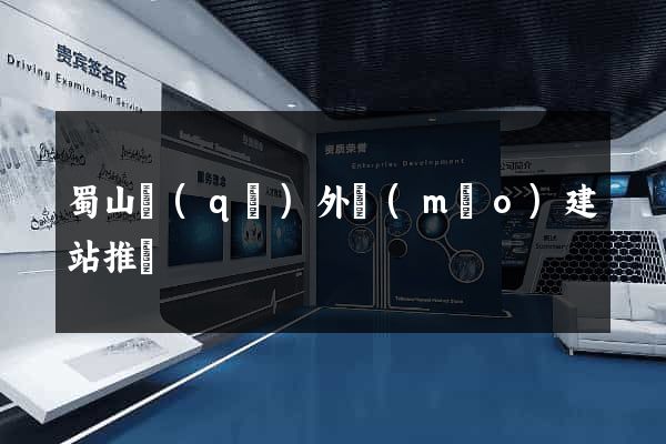 蜀山區(qū)外貿(mào)建站推廣