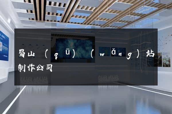 蜀山區(qū)網(wǎng)站制作公司