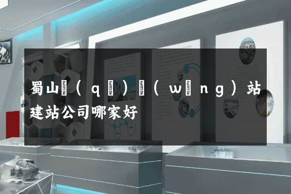 蜀山區(qū)網(wǎng)站建站公司哪家好