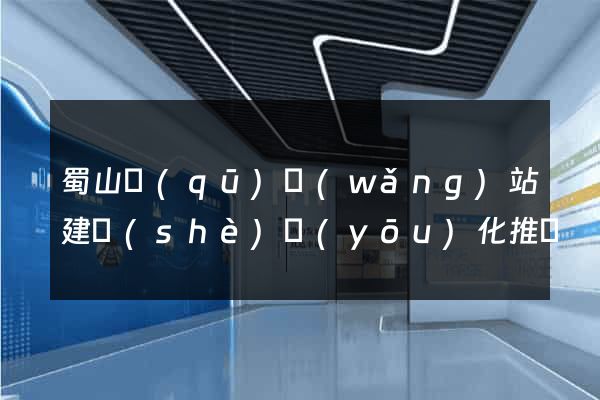 蜀山區(qū)網(wǎng)站建設(shè)優(yōu)化推廣